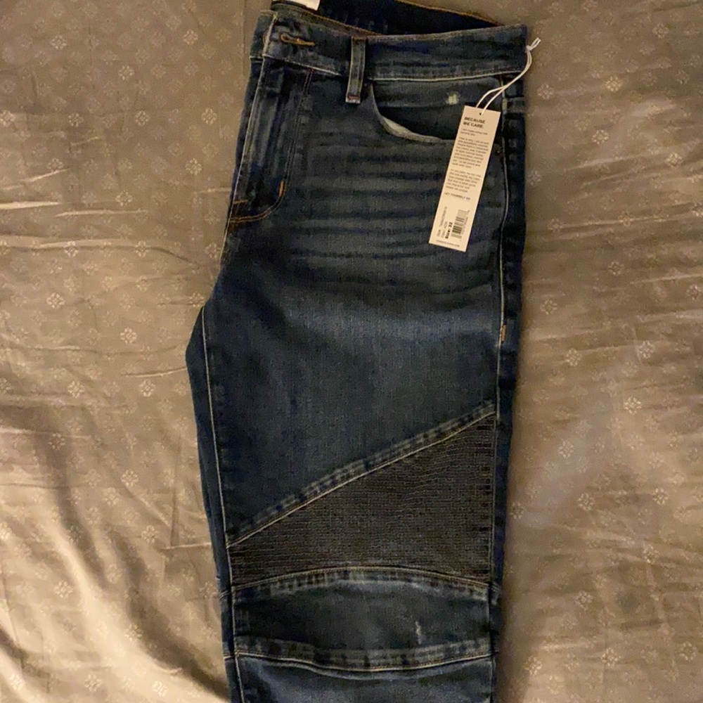 Men’s Hudson Ethan Biker Skinny Jeans size 32 new with tags